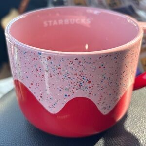 Starbucks Holiday Fun Cupcake Sprinkles Cup coffee Mug
